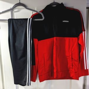 Boys Adidas Tracksuit (sz 14/16)